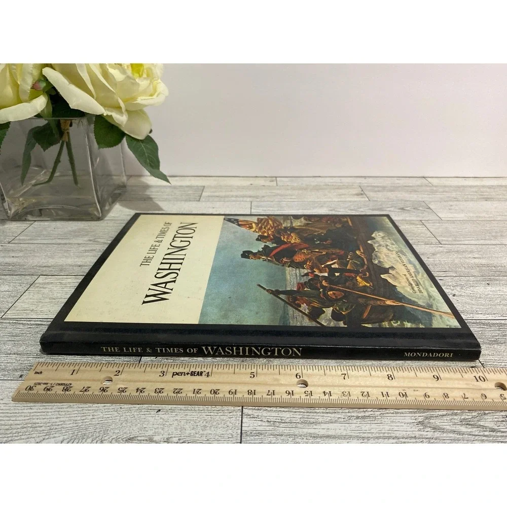 The Life & Times of Washington Enzo Orlandi 1967 Hardcover Illustrated Book